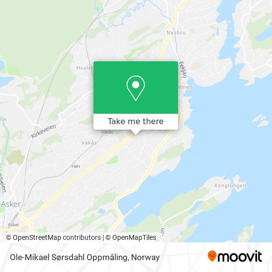 Ole-Mikael Sørsdahl Oppmåling map