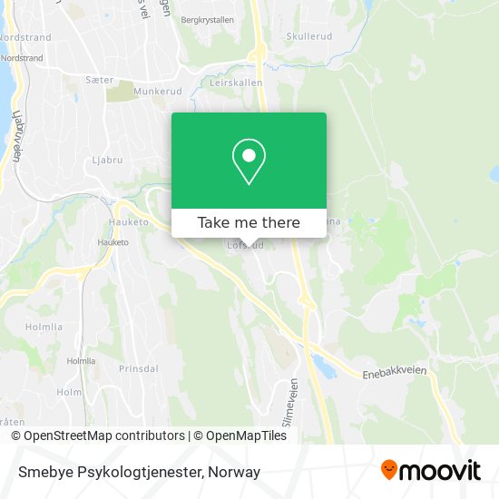 Smebye Psykologtjenester map