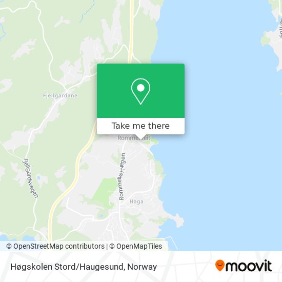 Høgskolen Stord/Haugesund map