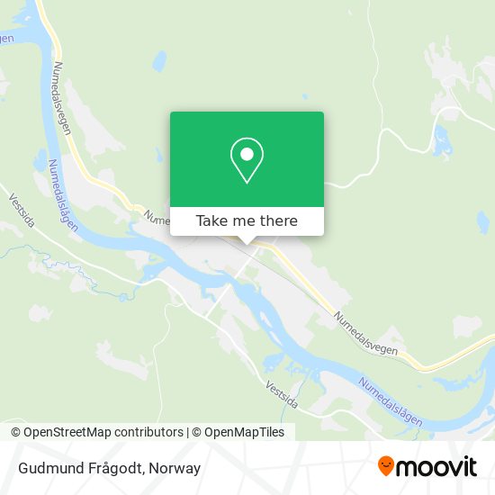 Gudmund Frågodt map