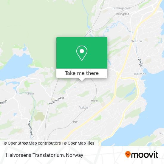 Halvorsens Translatorium map