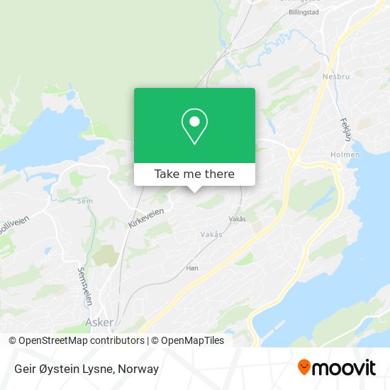 Geir Øystein Lysne map