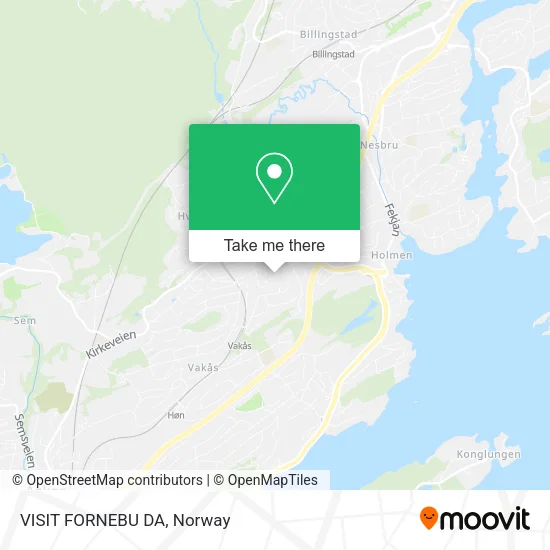 VISIT FORNEBU DA map