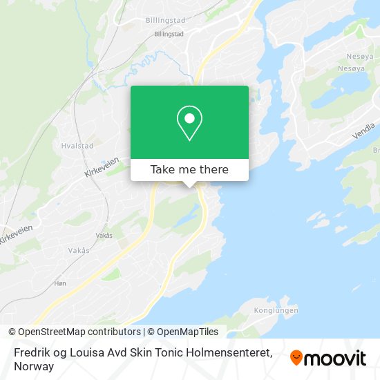 Fredrik og Louisa Avd Skin Tonic Holmensenteret map