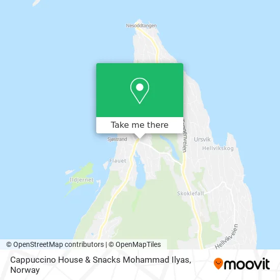 Cappuccino House & Snacks Mohammad Ilyas map