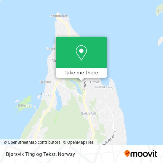 Bjørsvik Ting og Tekst map