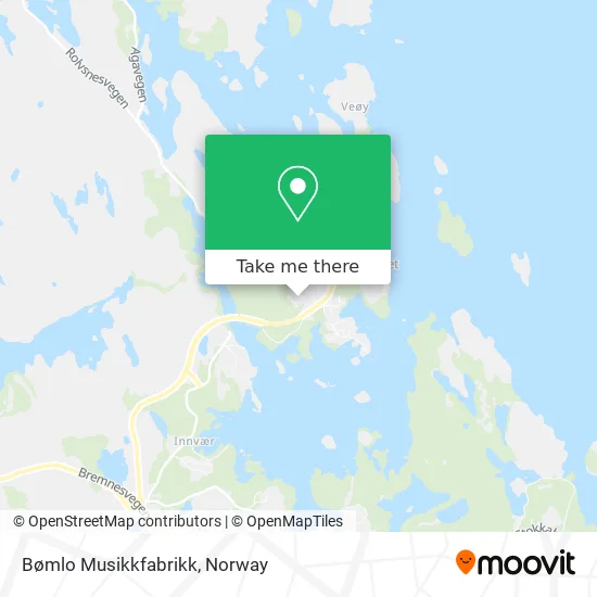 Bømlo Musikkfabrikk map