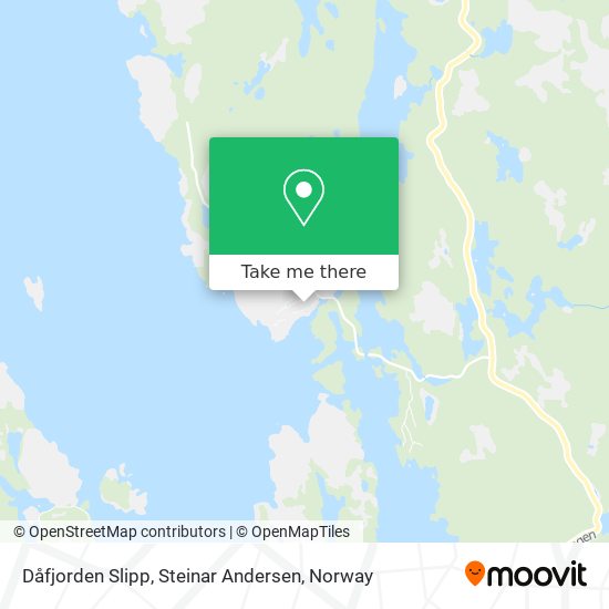 Dåfjorden Slipp, Steinar Andersen map