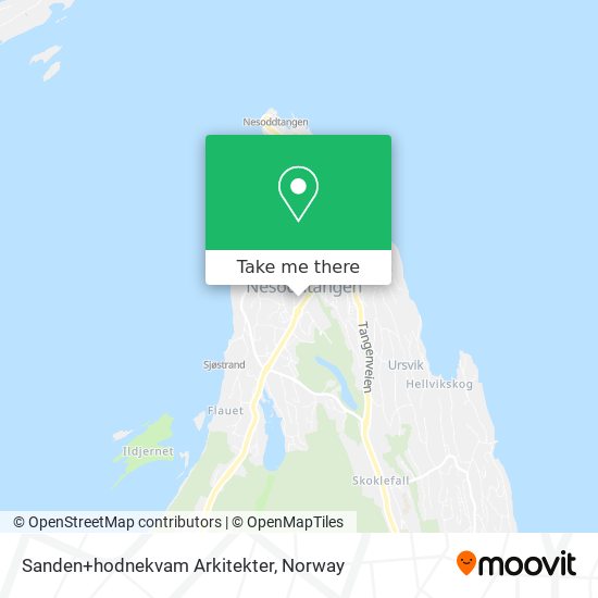 Sanden+hodnekvam Arkitekter map