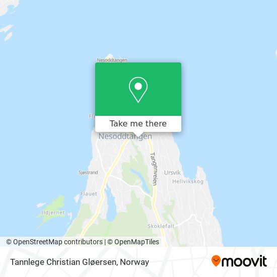 Tannlege Christian Gløersen map