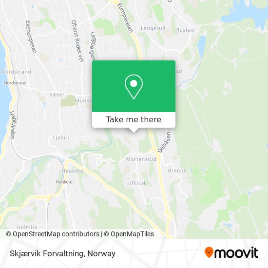 Skjærvik Forvaltning map