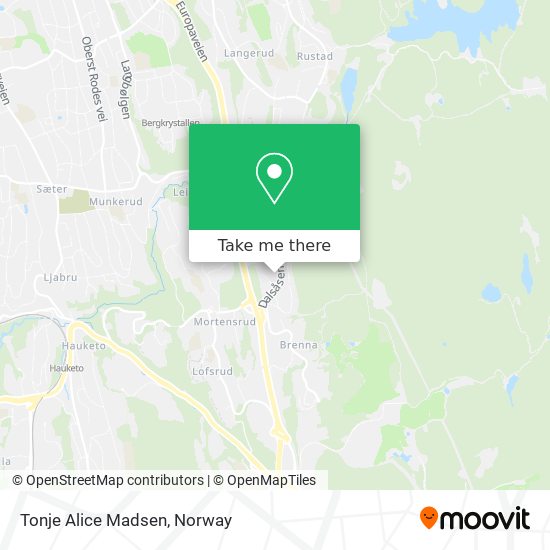 Tonje Alice Madsen map