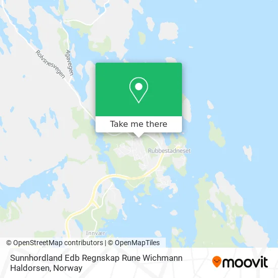 Sunnhordland Edb Regnskap Rune Wichmann Haldorsen map