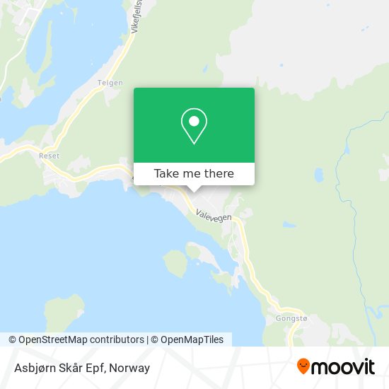 Asbjørn Skår Epf map
