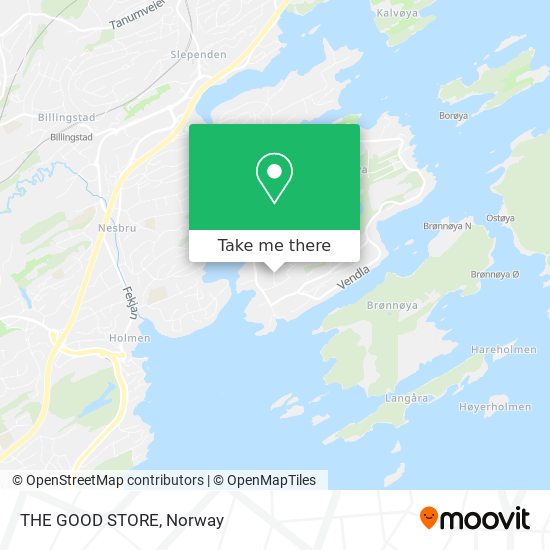 THE GOOD STORE map