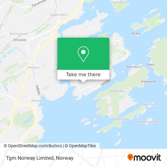 Tgm Norway Limited map