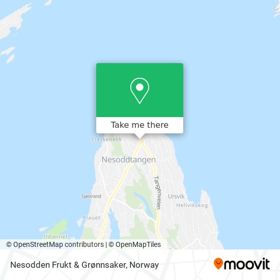 Nesodden Frukt & Grønnsaker map