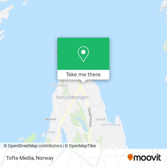 Tofte Media map