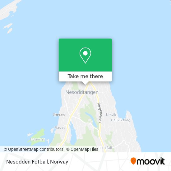 Nesodden Fotball map