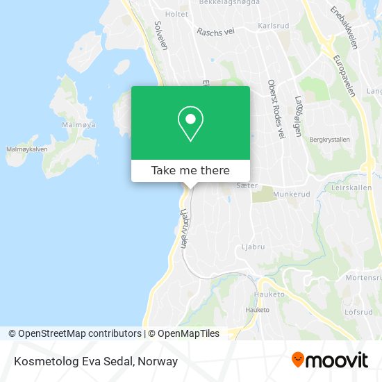 Kosmetolog Eva Sedal map