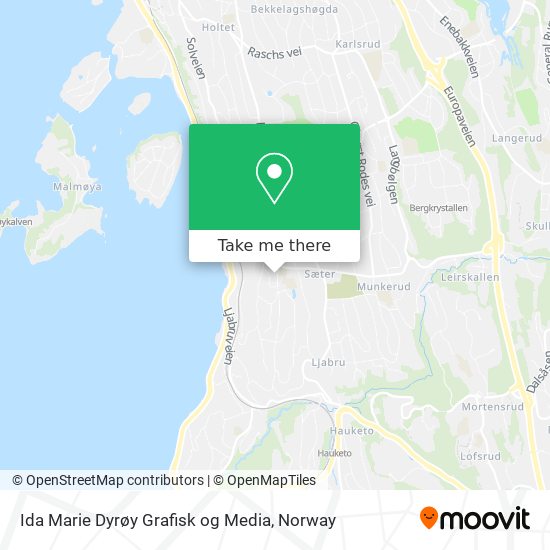 Ida Marie Dyrøy Grafisk og Media map