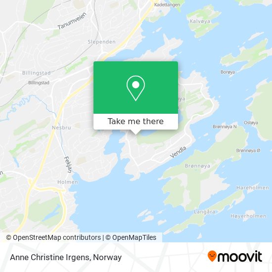 Anne Christine Irgens map