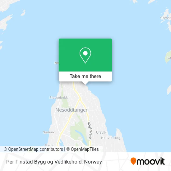 Per Finstad Bygg og Vedlikehold map