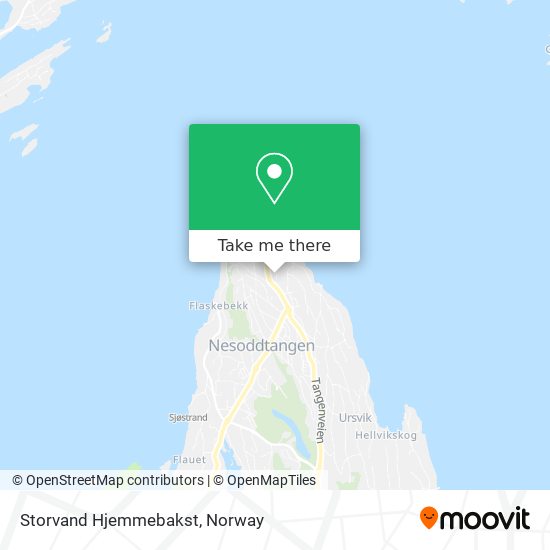 Storvand Hjemmebakst map