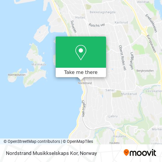 Nordstrand Musikkselskaps Kor map