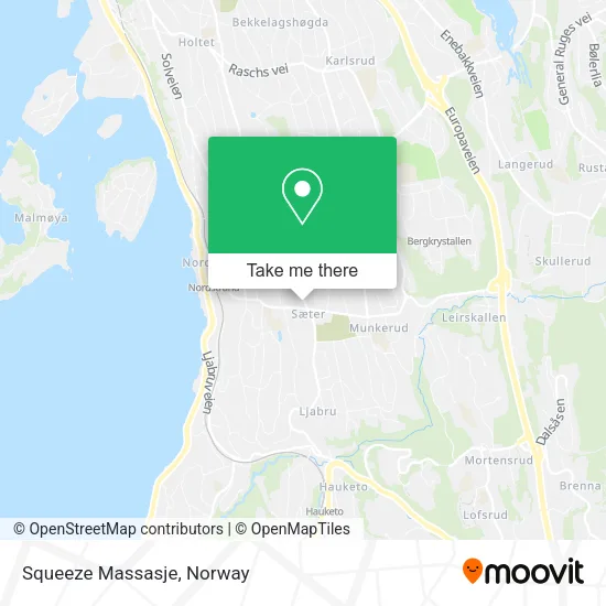 Squeeze Massasje map