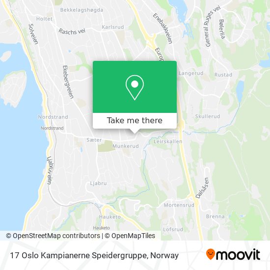 17 Oslo Kampianerne Speidergruppe map