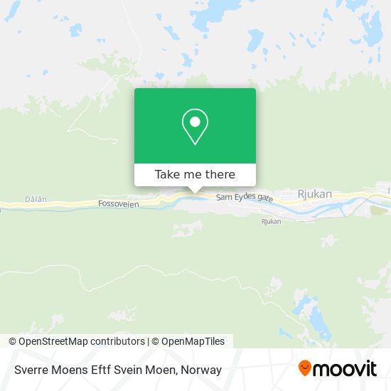 Sverre Moens Eftf Svein Moen map