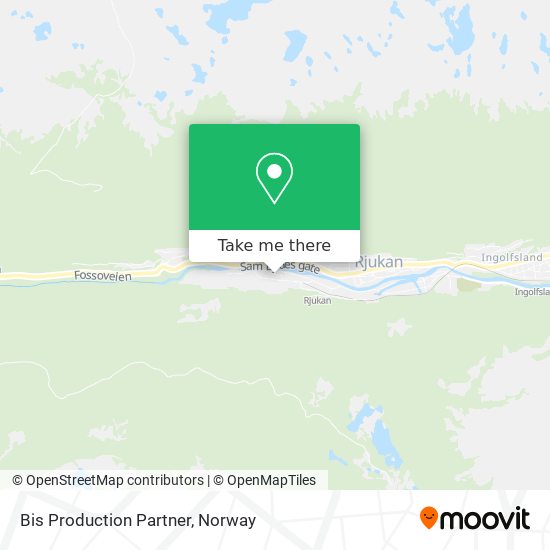 Bis Production Partner map