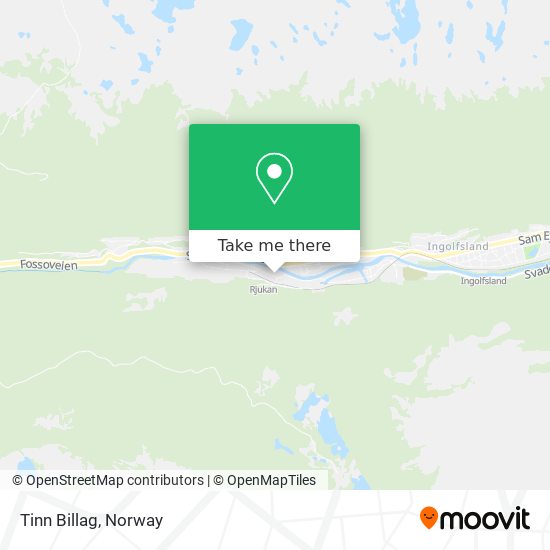 Tinn Billag map
