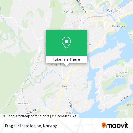 Frogner Installasjon map