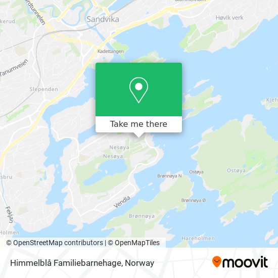 Himmelblå Familiebarnehage map