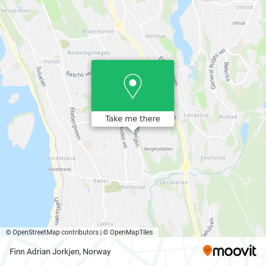 Finn Adrian Jorkjen map