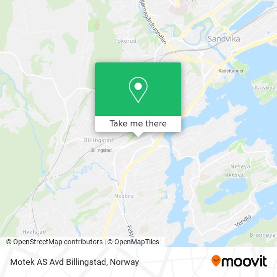 Motek AS Avd Billingstad map