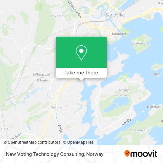 New Voting Technology Consulting map