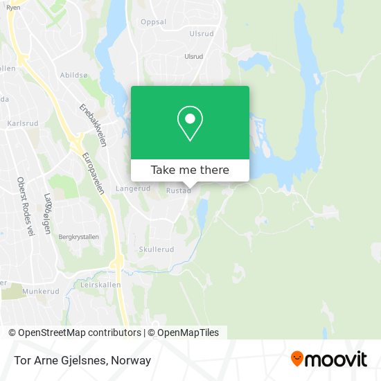 Tor Arne Gjelsnes map