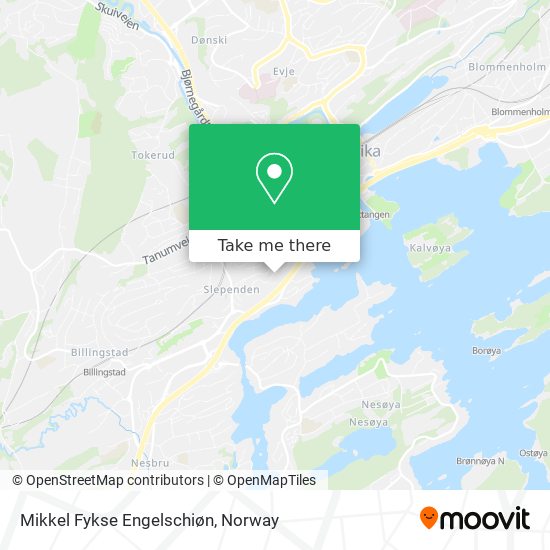 Mikkel Fykse Engelschiøn map
