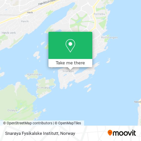 Snarøya Fysikalske Institutt map