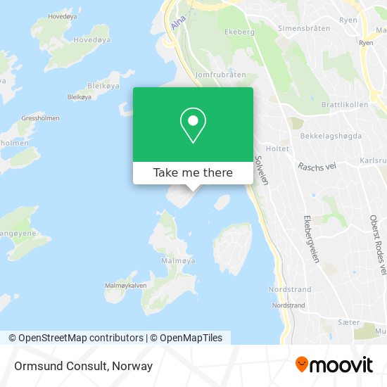 Ormsund Consult map