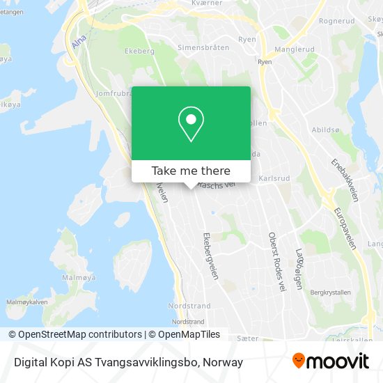 Digital Kopi AS Tvangsavviklingsbo map