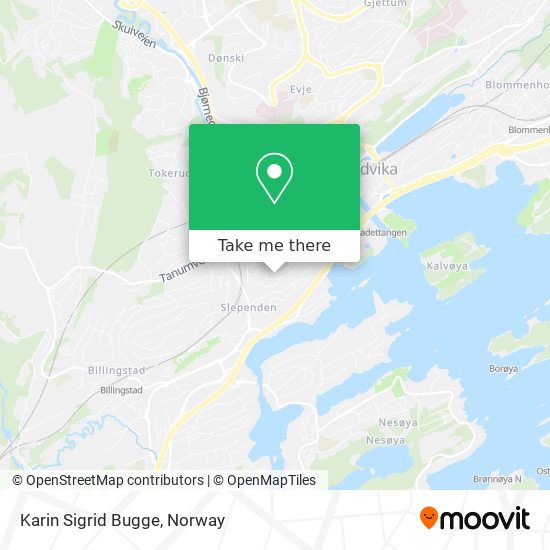 Karin Sigrid Bugge map