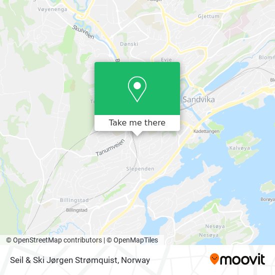 Seil & Ski Jørgen Strømquist map