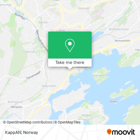 KappAhl map