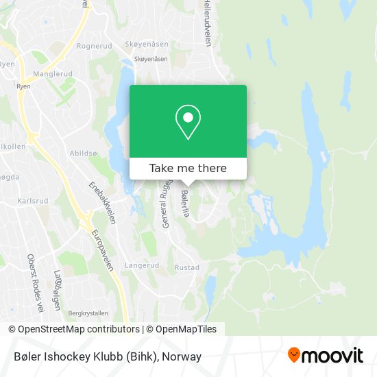 Bøler Ishockey Klubb (Bihk) map
