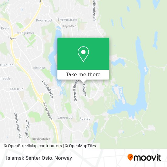 Islamsk Senter Oslo map