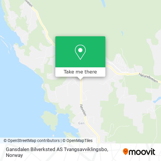 Gansdalen Bilverksted AS Tvangsavviklingsbo map